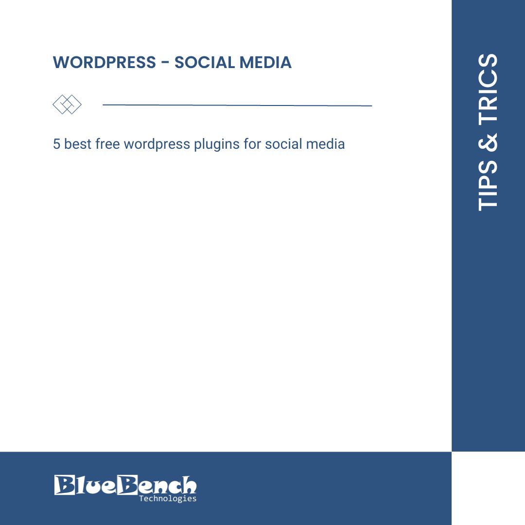 Top 5 Free Social Media Plugins for wordPress Website